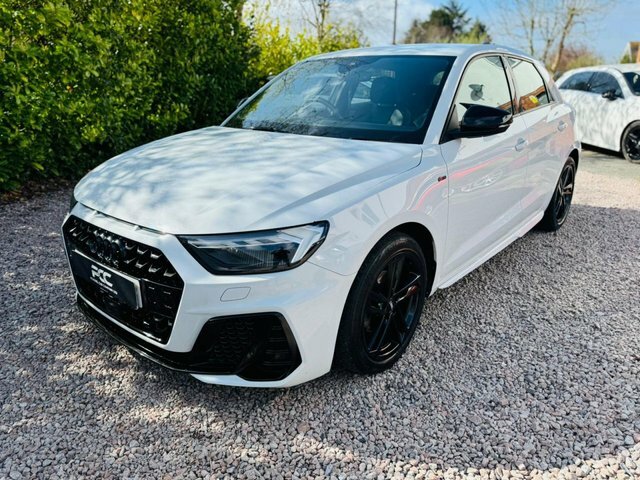Audi A1 2019 1.0 Tfsi 30 S Line Sportback S Tro SL69OYX White #6