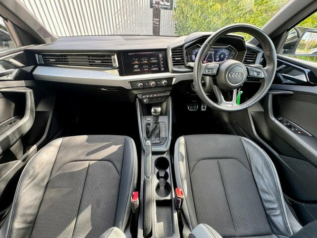 Audi A1 2019 1.0 Tfsi 30 S Line Sportback S Tro SL69OYX White #3