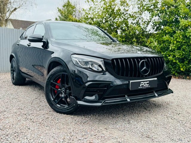 Mercedes-Benz GLC Class 2016 2.1 Glc250d Amg Line Premium Plus Coupe Black #4