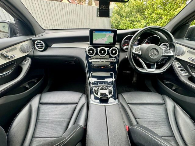 Mercedes-Benz GLC Class 2016 2.1 Glc250d Amg Line Premium Plus Coupe Black #3