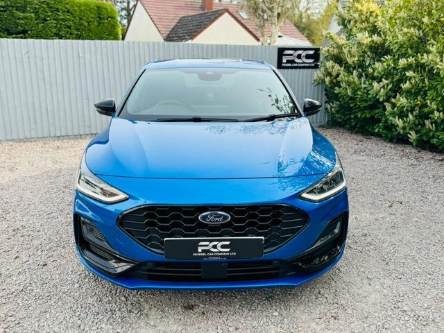 Ford Focus 2022 1.0T Ecoboost Mhev St-line Vignale Hatchback EK72AXW Blue #5