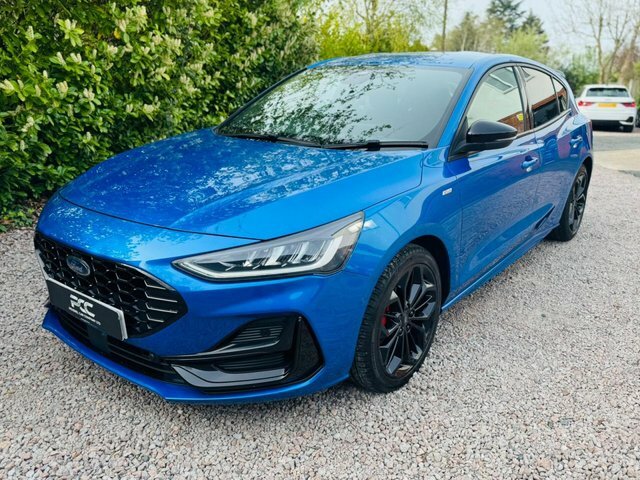 Ford Focus 2022 1.0T Ecoboost Mhev St-line Vignale Hatchback EK72AXW Blue #6