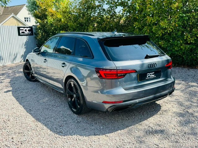 Audi A4 Avant 2019 2.0 Tfsi 40 Black Edition Estate S GM19KJV Grey #2