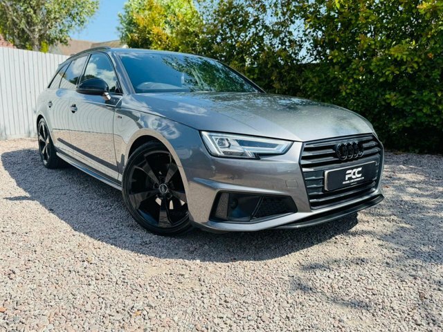 Audi A4 Avant 2019 2.0 Tfsi 40 Black Edition Estate S GM19KJV Grey #4