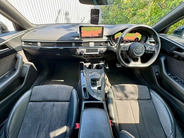 Audi A4 Avant 2019 2.0 Tfsi 40 Black Edition Estate S GM19KJV Grey #3