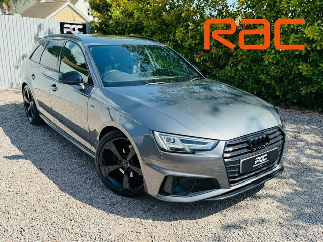Audi A4 Avant 2019 2.0 Tfsi 40 Black Edition Estate S Grey