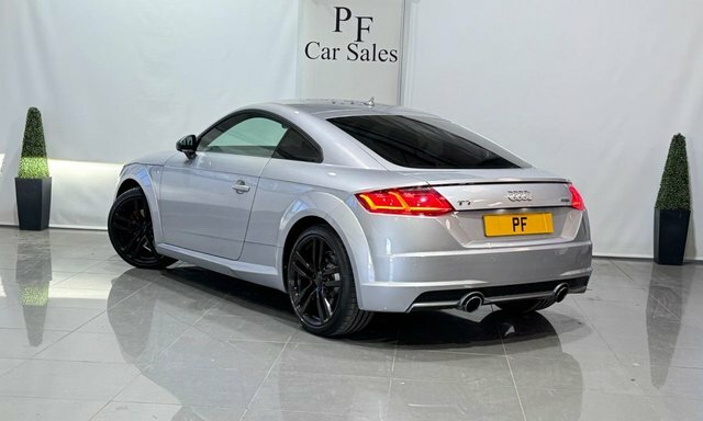 Audi TT 2.0 Tfsi S Line Coupe S Tronic Quattro KN65PZU Silver #4