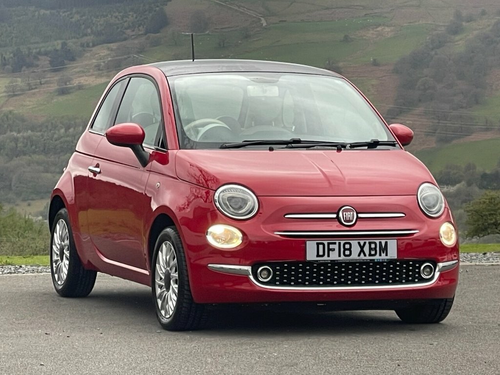Fiat 500 1.2L Lounge Red