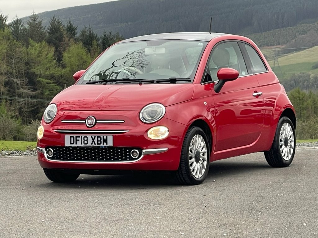 Fiat 500 1.2L Lounge DF18XBM Red #3