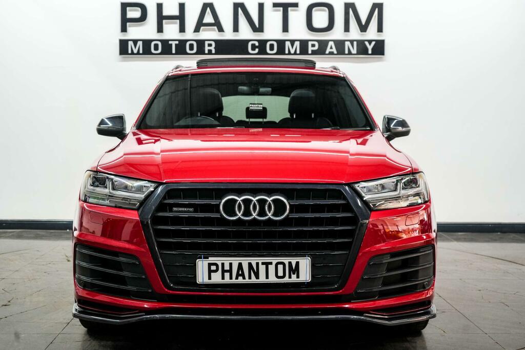 Audi Q7 3.0 Tdi V6 Black Edition Tiptronic Quattro Euro 6  Red #2