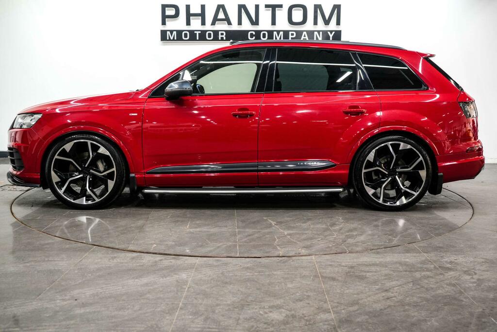 Audi Q7 3.0 Tdi V6 Black Edition Tiptronic Quattro Euro 6  Red #3