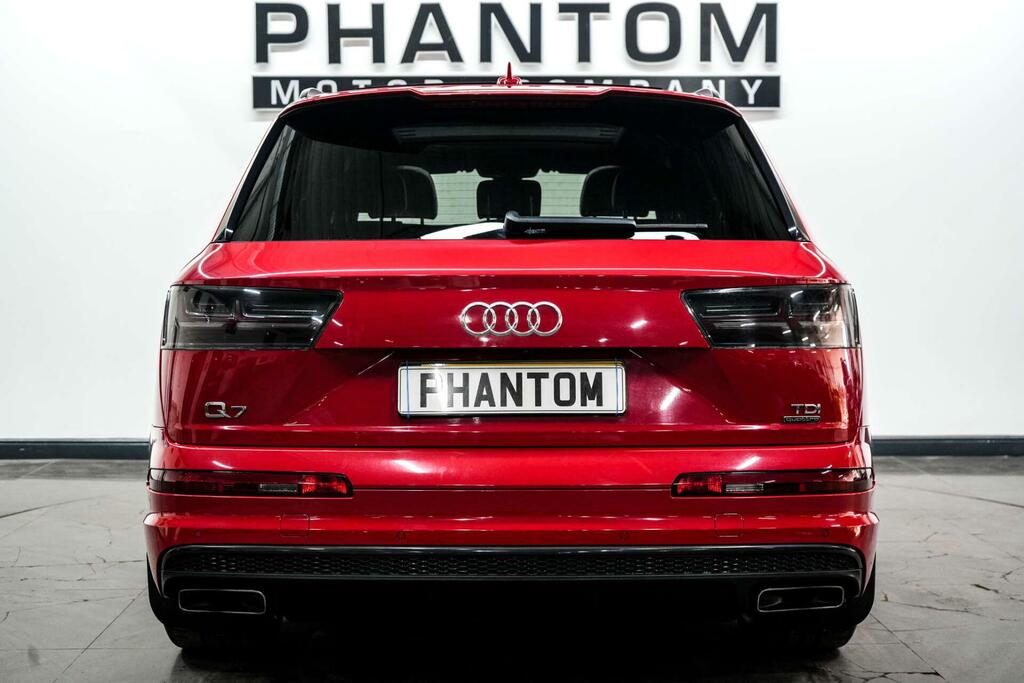 Audi Q7 3.0 Tdi V6 Black Edition Tiptronic Quattro Euro 6  Red #4