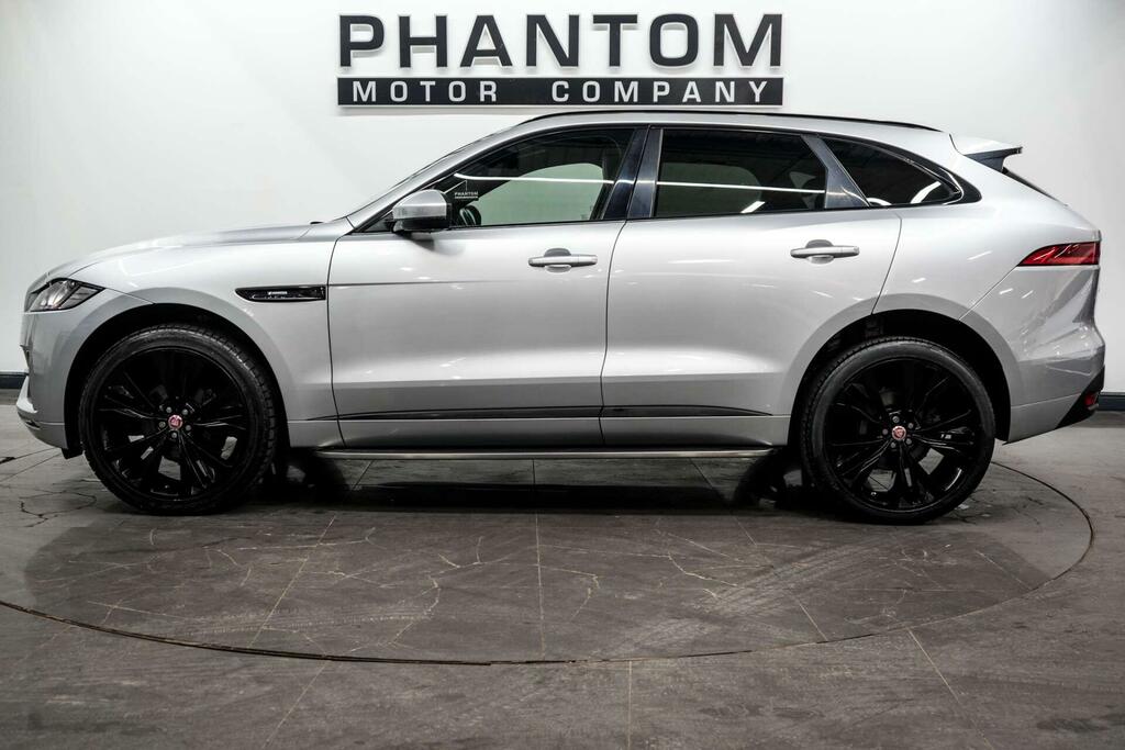 Jaguar F-Pace 2.0 P250i R-sport Awd Euro 6 Ss Silver #3