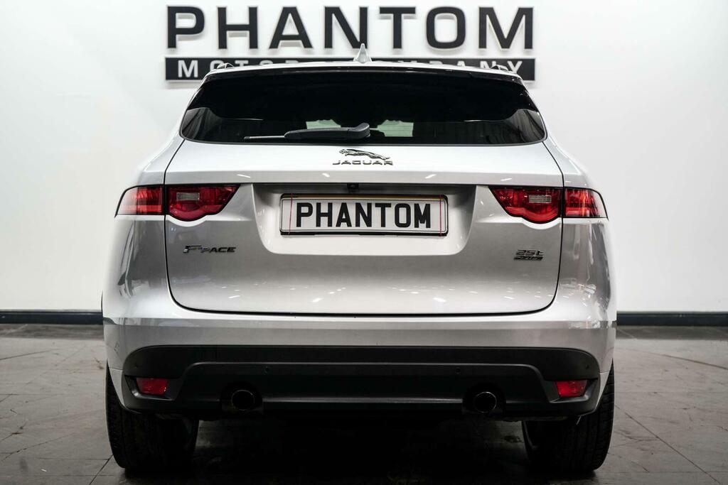 Jaguar F-Pace 2.0 P250i R-sport Awd Euro 6 Ss Silver #4