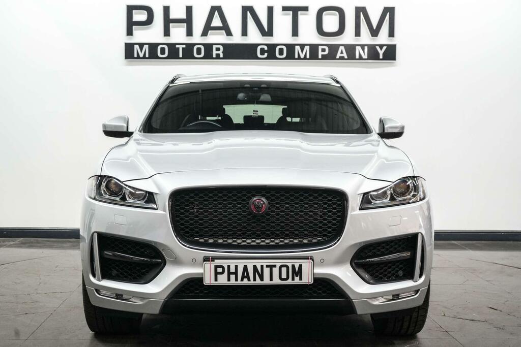 Jaguar F-Pace 2.0 P250i R-sport Awd Euro 6 Ss Silver #2