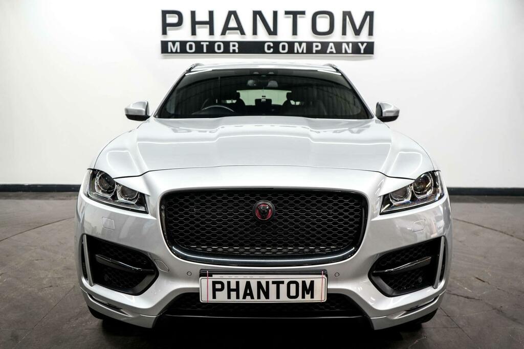 Jaguar F-Pace 2.0 P250i R-sport Awd Euro 6 Ss Silver #5