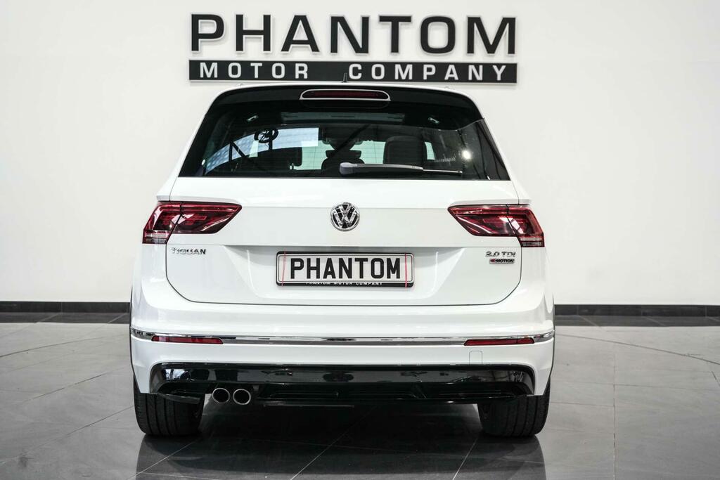 Volkswagen Tiguan 2.0 Tdi R-line Dsg 4Motion Euro 6 Ss  White #4