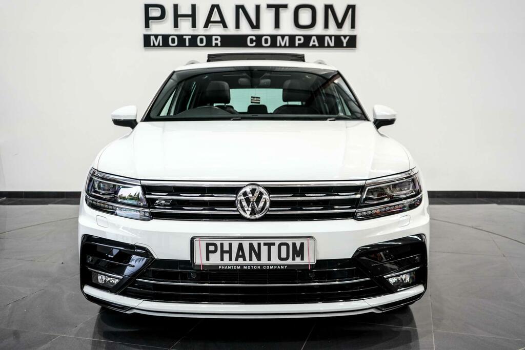 Volkswagen Tiguan 2.0 Tdi R-line Dsg 4Motion Euro 6 Ss  White #5
