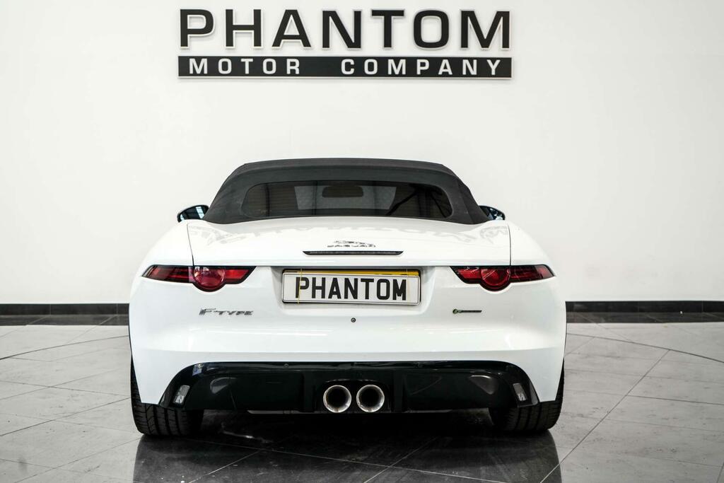 Jaguar F-Type 3.0 V6 R-dynamic Euro 6 Ss YY18JRO White #4