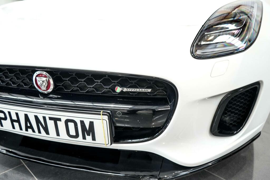 Jaguar F-Type 3.0 V6 R-dynamic Euro 6 Ss YY18JRO White #6