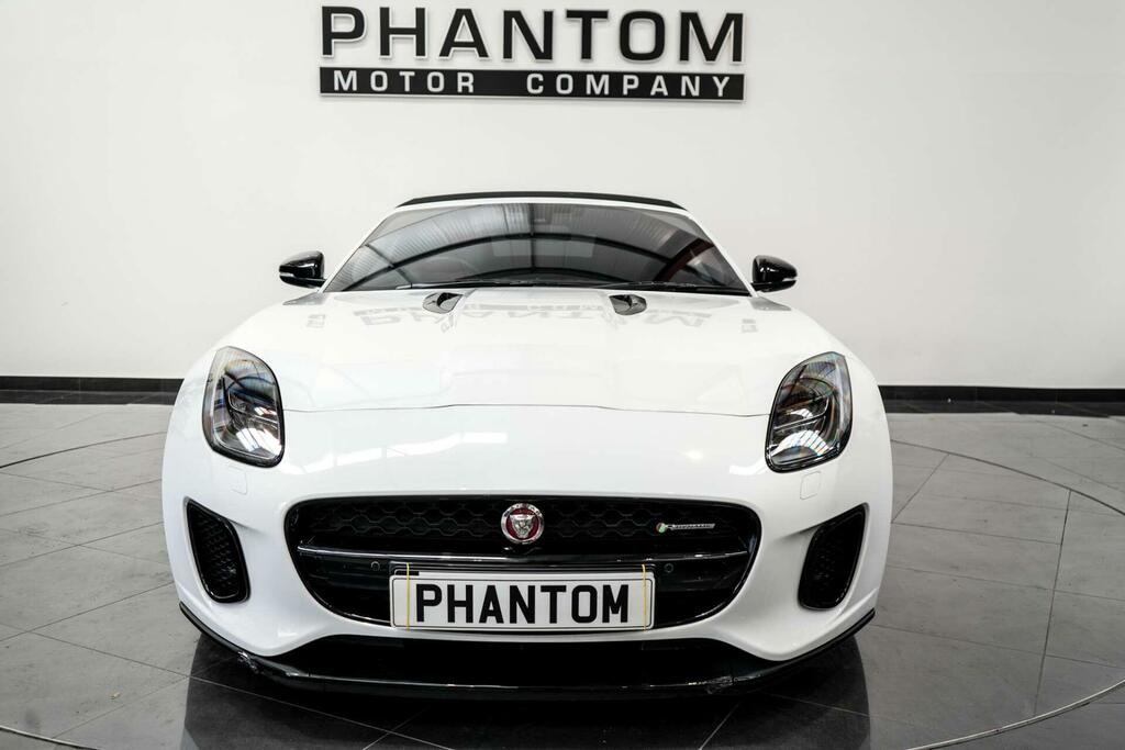 Jaguar F-Type 3.0 V6 R-dynamic Euro 6 Ss YY18JRO White #5