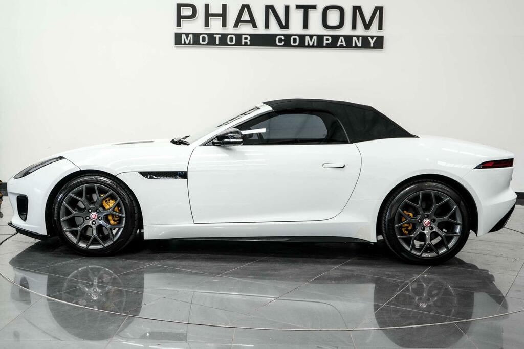 Jaguar F-Type 3.0 V6 R-dynamic Euro 6 Ss YY18JRO White #3