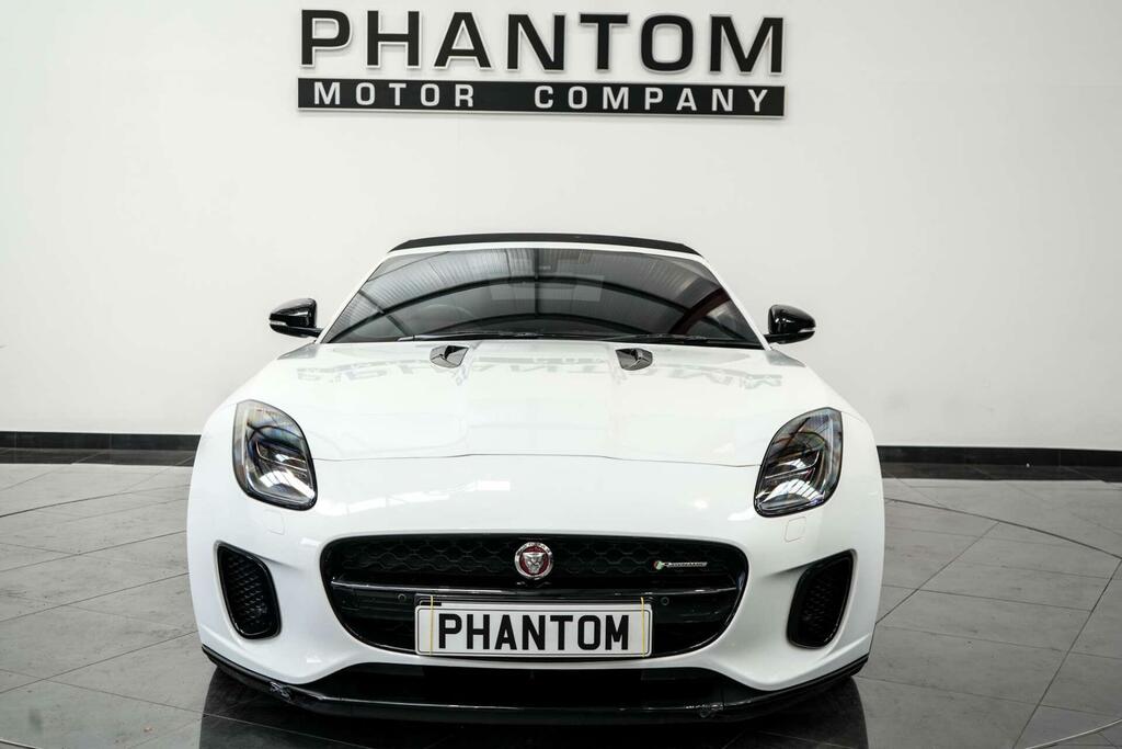 Jaguar F-Type 3.0 V6 R-dynamic Euro 6 Ss YY18JRO White #2
