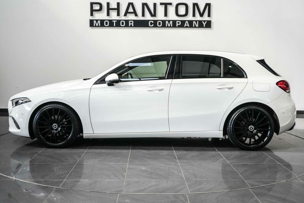 Mercedes-Benz A Class 1.3 A180 Sport Executive 7G-dct Euro 6 Ss PO19WUY White #3
