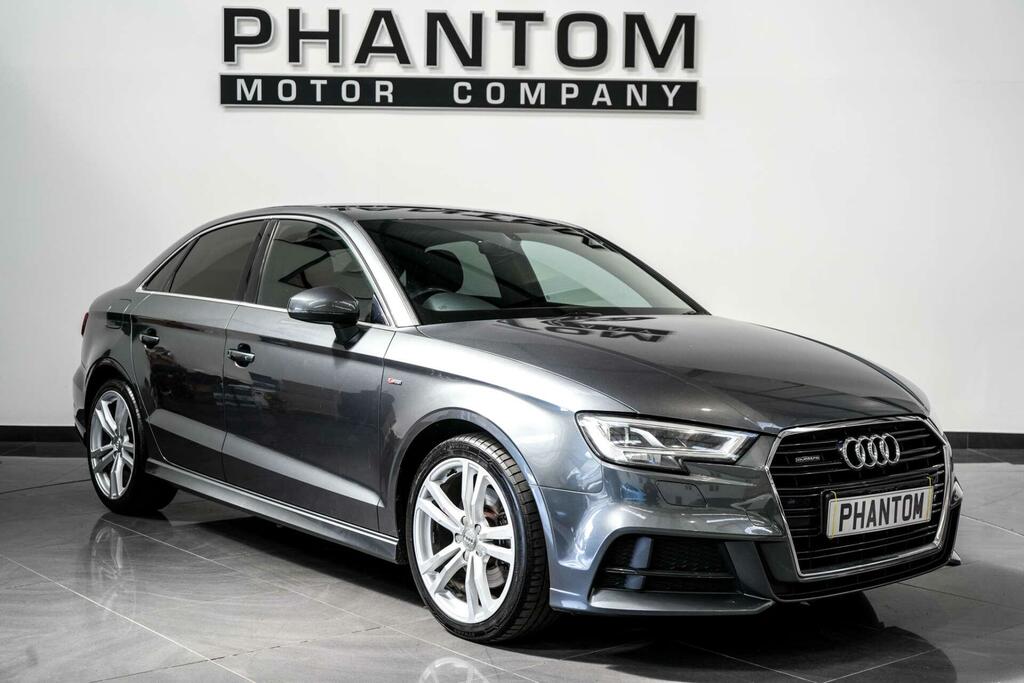 Audi A3 2.0 Tdi S Line S Tronic Quattro Euro 6 Ss Grey