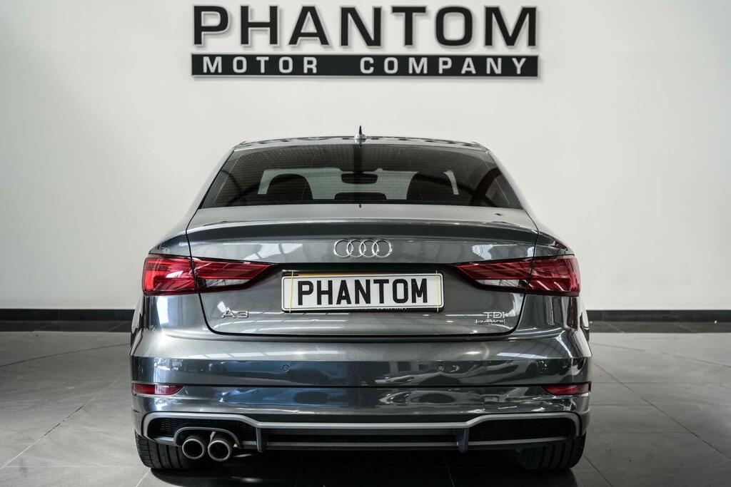 Audi A3 2.0 Tdi S Line S Tronic Quattro Euro 6 Ss Grey #4