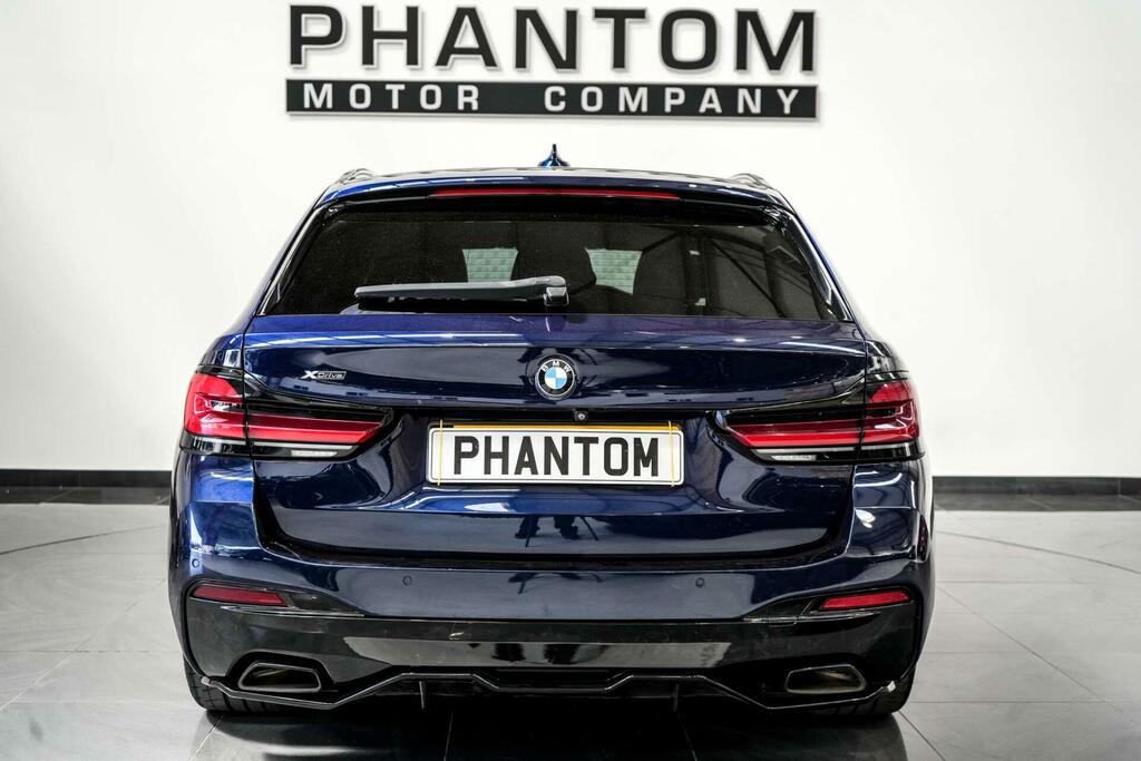 BMW 5 Series 3.0 530D Mht M Sport Edition Touring Steptronic Xd Blue #4