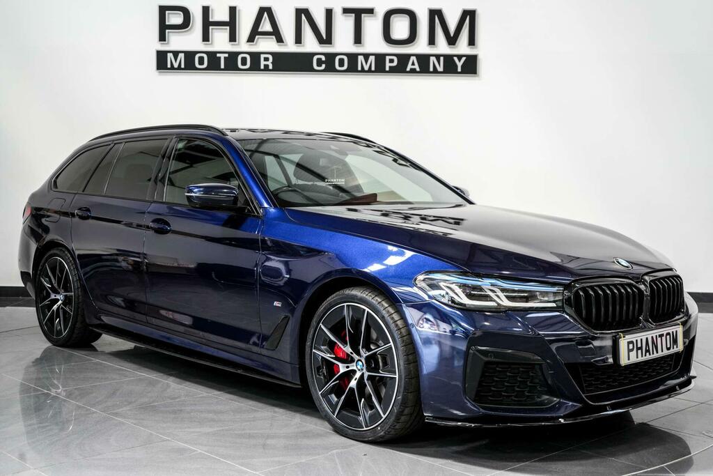 BMW 5 Series 3.0 530D Mht M Sport Edition Touring Steptronic Xd Blue