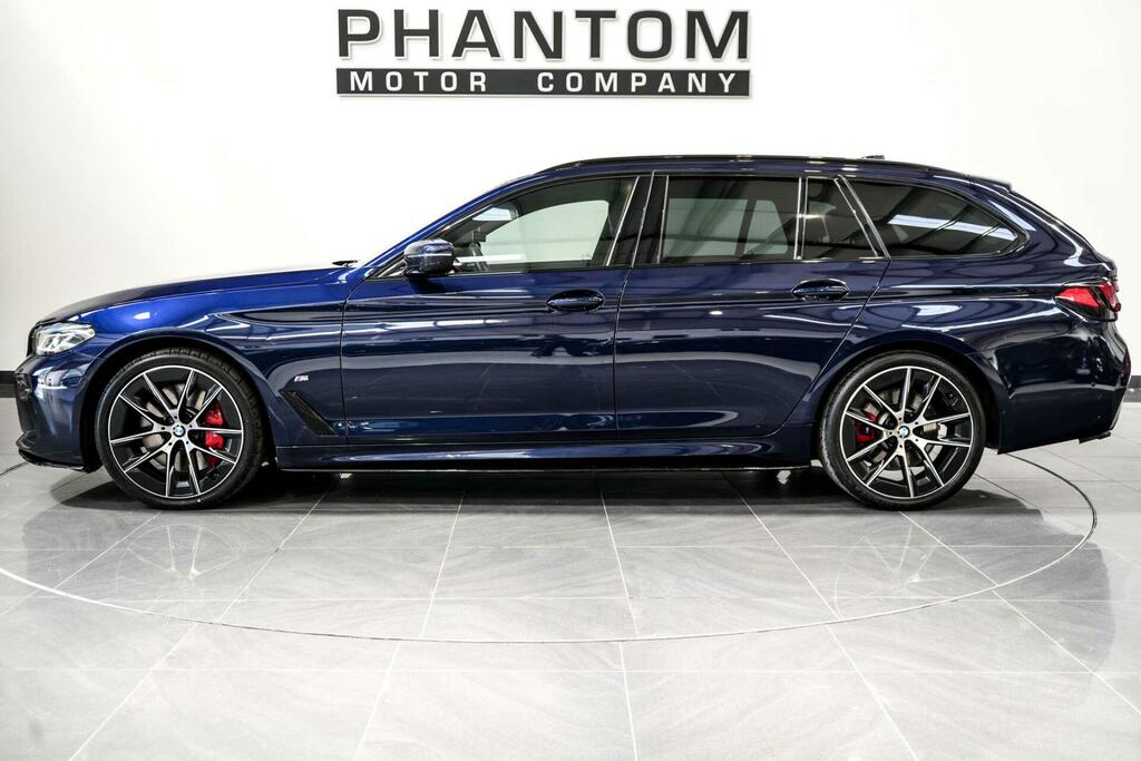 BMW 5 Series 3.0 530D Mht M Sport Edition Touring Steptronic Xd Blue #3