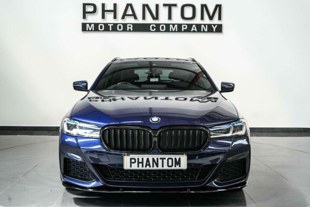 BMW 5 Series 3.0 530D Mht M Sport Edition Touring Steptronic Xd Blue #2