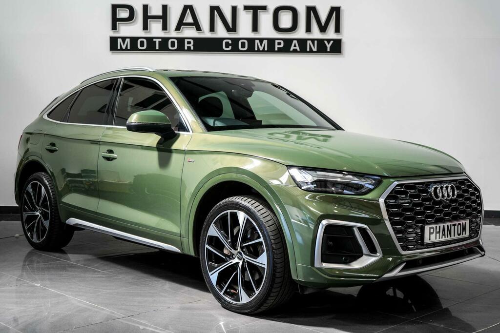 Audi Q5 2.0 Tdi 40 S Line Sportback S Tronic Quattro Euro Green