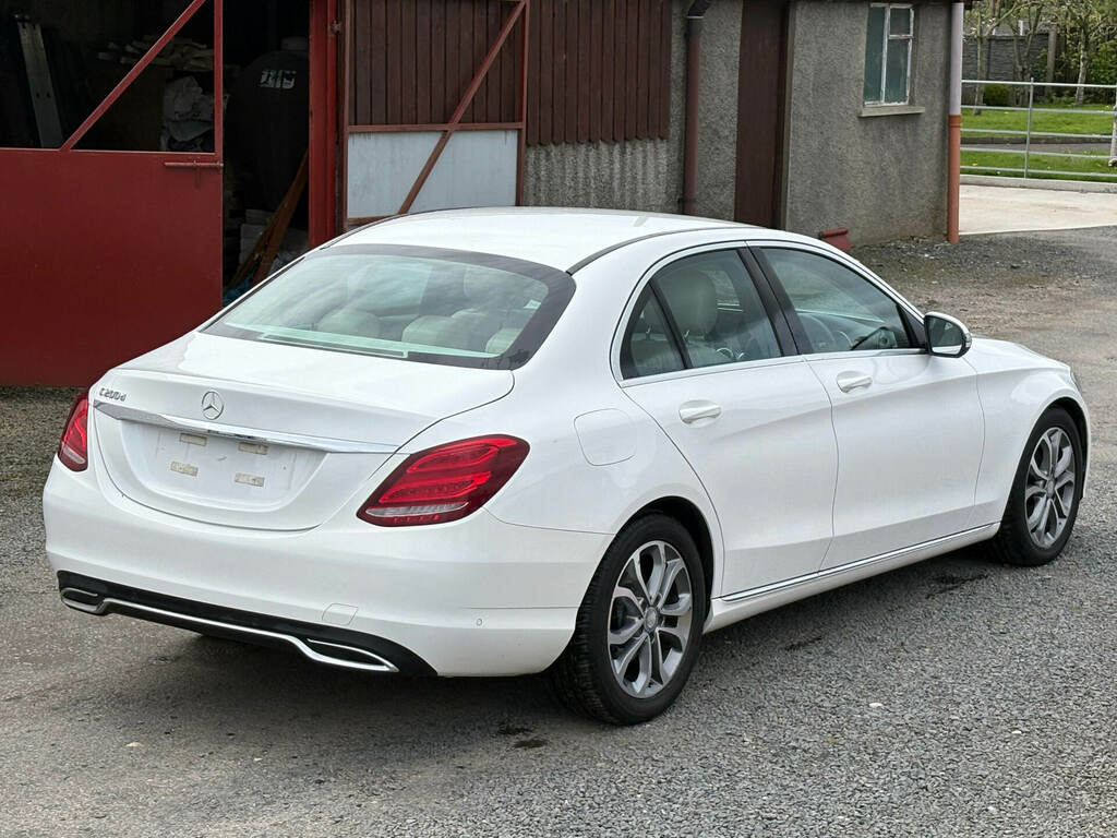 Mercedes-Benz C Class C200d Sport EN66ECV White #5