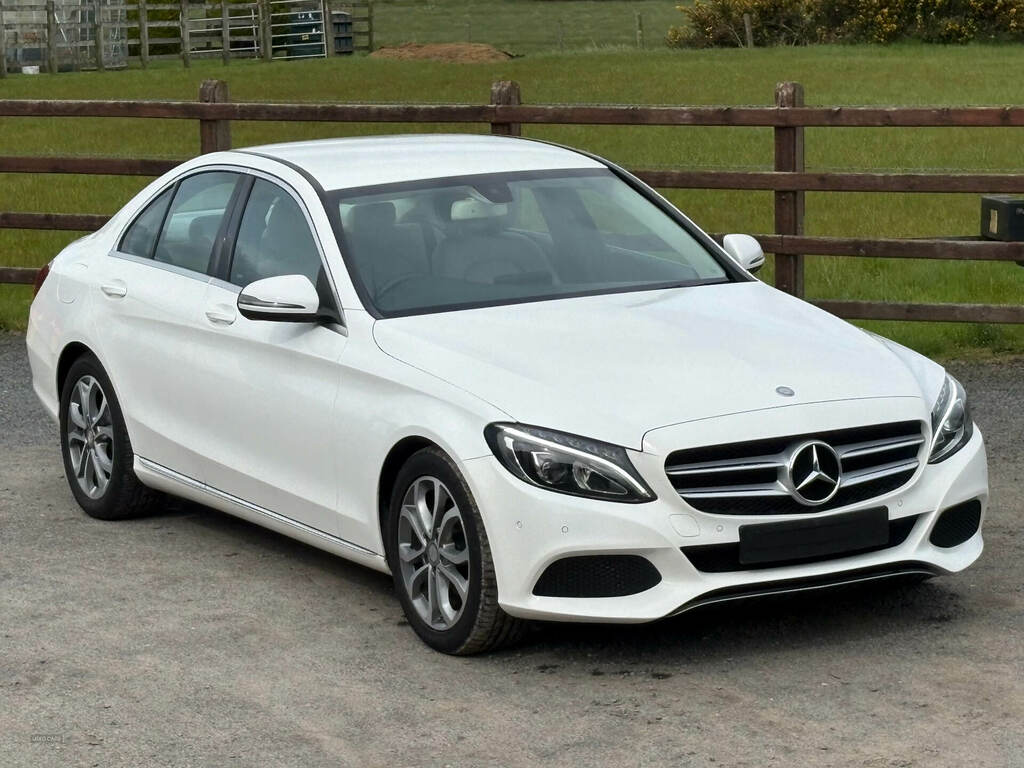 Mercedes-Benz C Class C200d Sport White