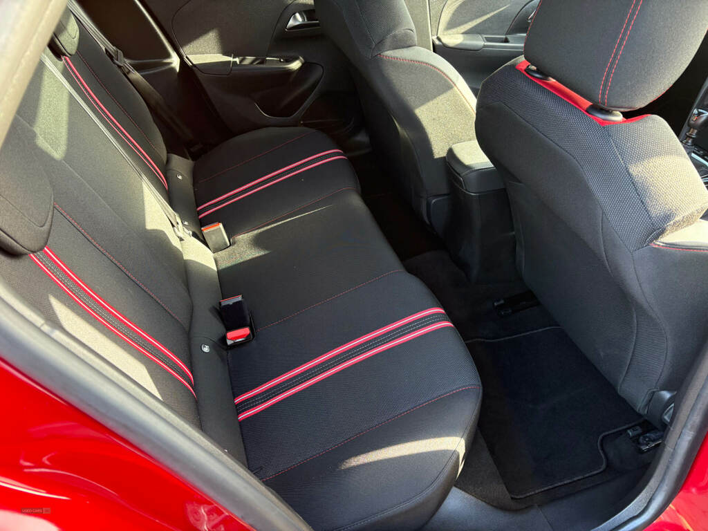 Vauxhall Corsa 1.2 Turbo Gs BMZ5177 Red #4