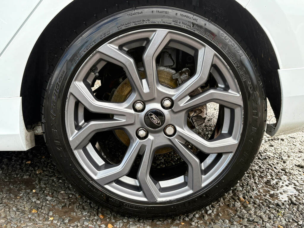 Ford Fiesta 1.0 Ecoboost St-line OGZ3685 White #5