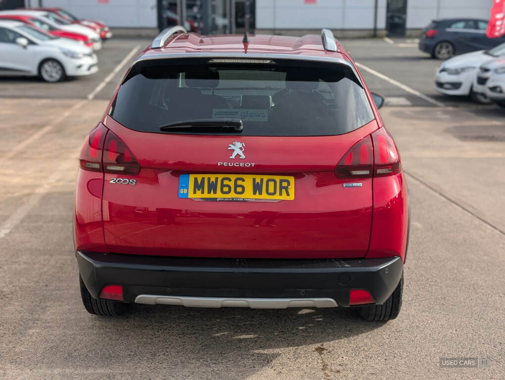 Peugeot 2008 1.2 Puretech Allure MW66WOR Red #6