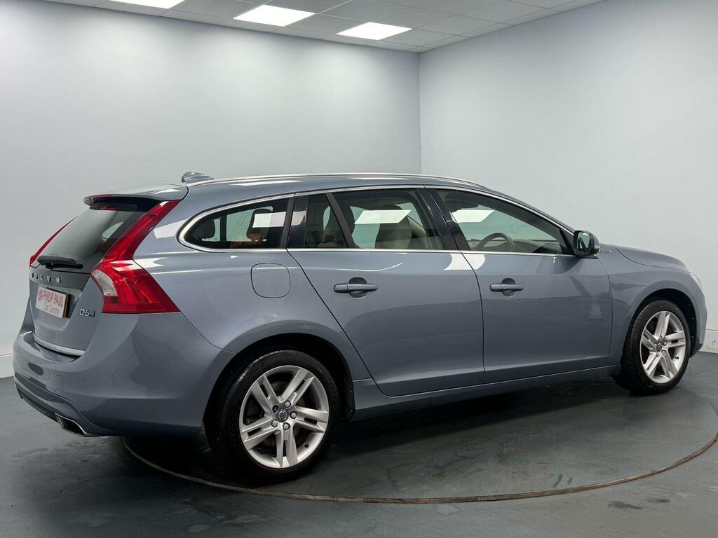 Volvo V60 D6 220 Twin Eng Se Lux Nav Awd Geartronic Blue #4