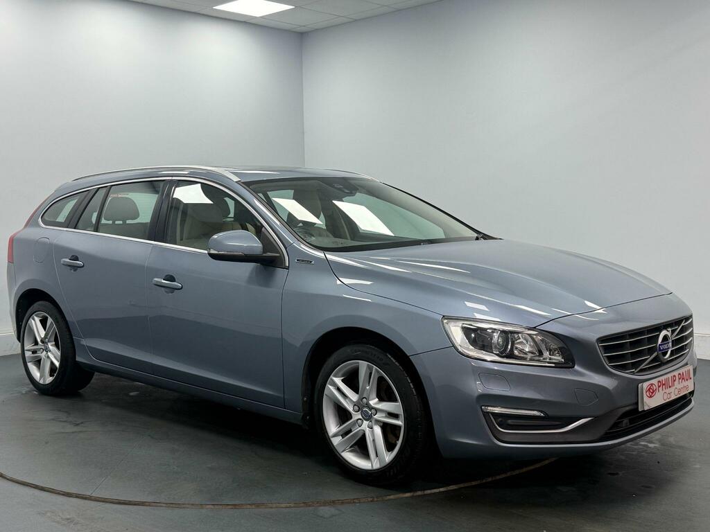 Volvo V60 D6 220 Twin Eng Se Lux Nav Awd Geartronic Blue