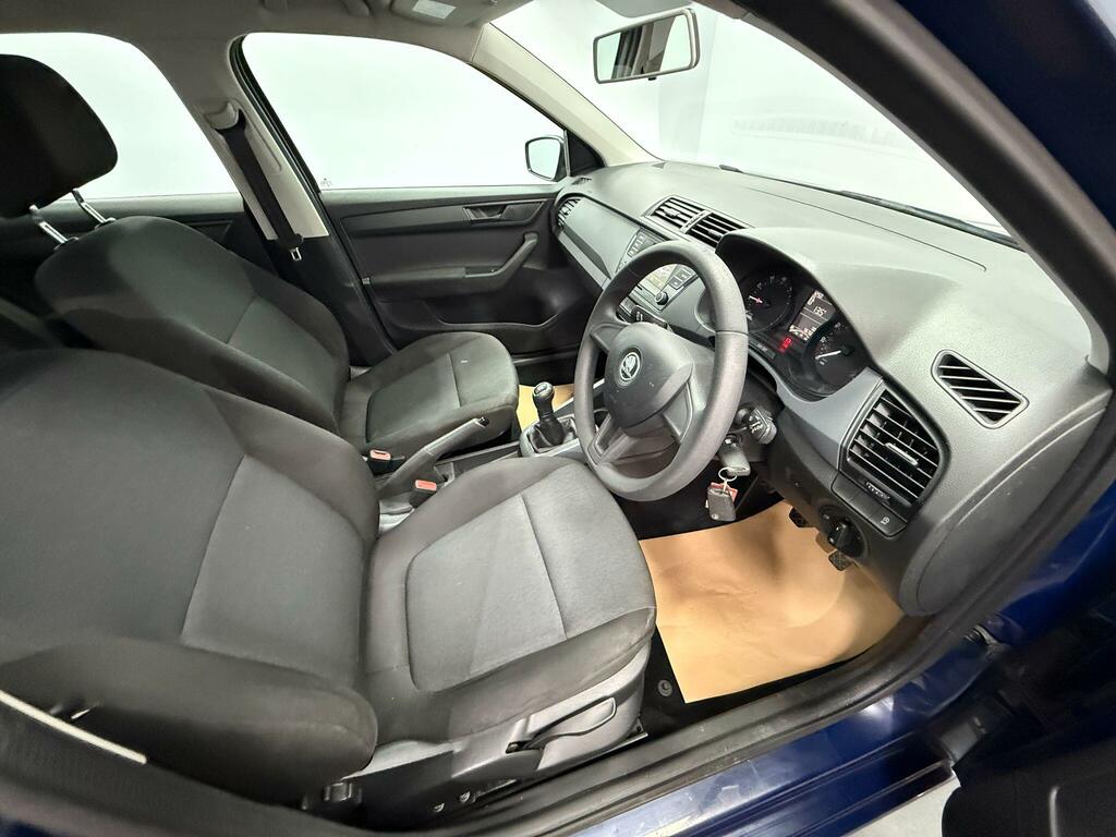 Skoda Fabia 1.0 Mpi 60 S OY17YNX Blue #5
