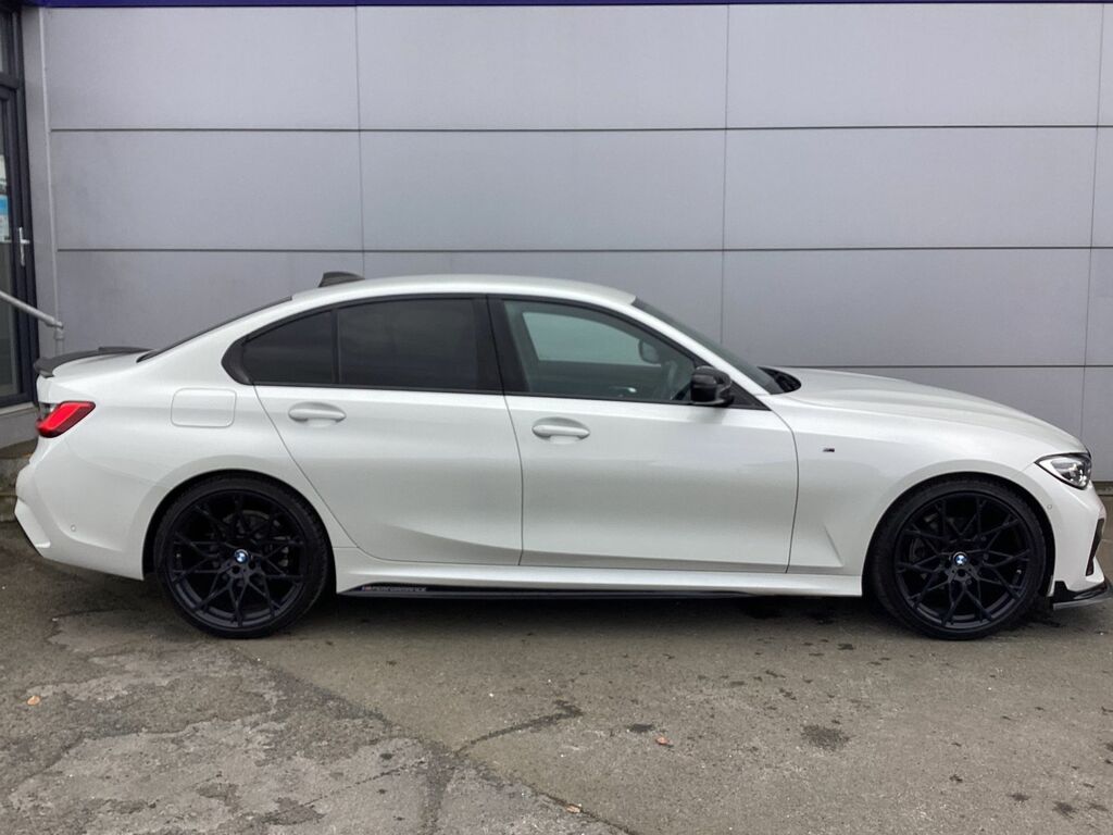 BMW 3 Series 2.0 320D M Sport Saloon Euro 6 S YC69SFZ White #5