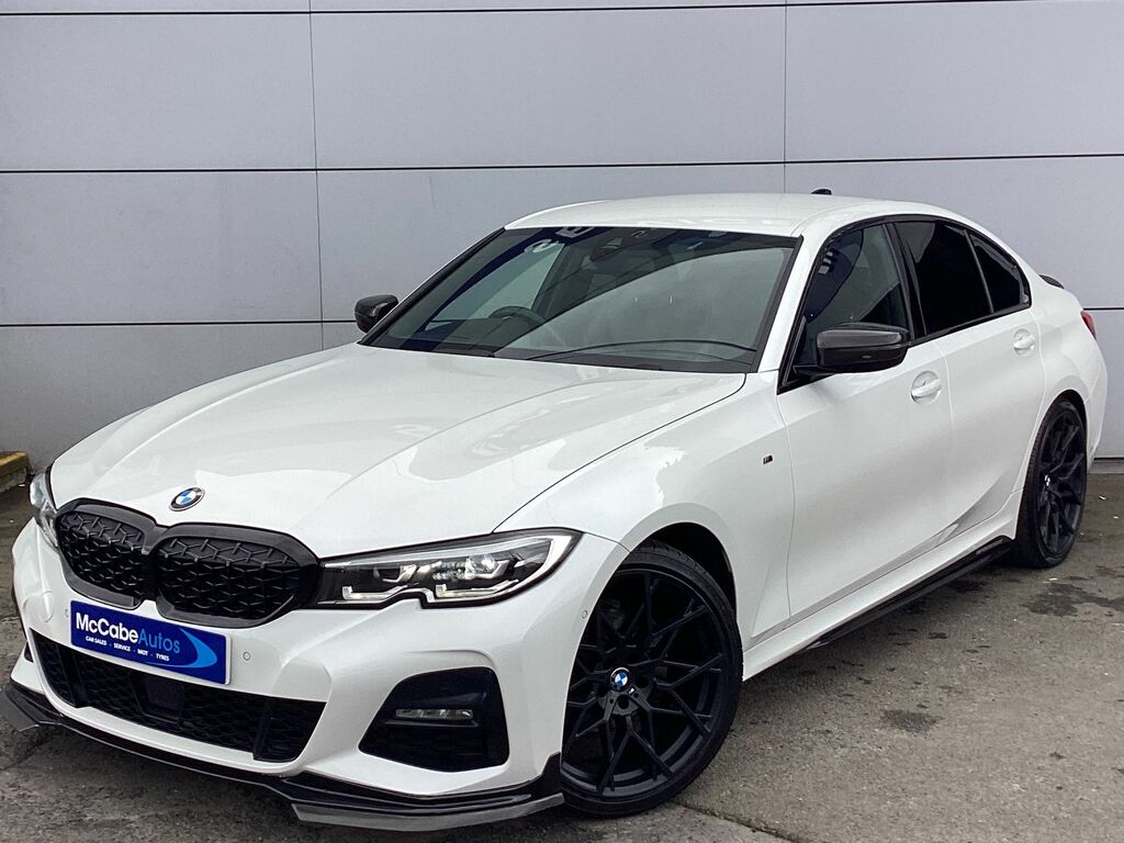 BMW 3 Series 2.0 320D M Sport Saloon Euro 6 S YC69SFZ White #2