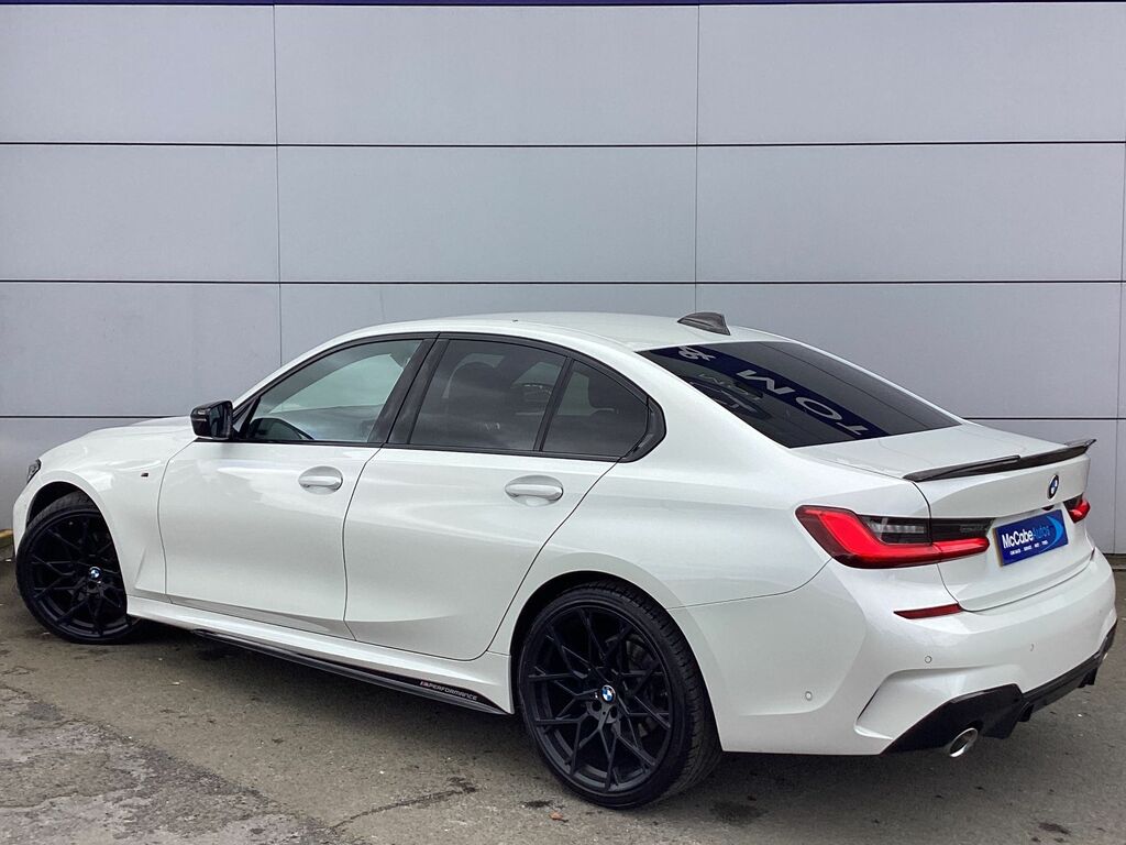 BMW 3 Series 2.0 320D M Sport Saloon Euro 6 S YC69SFZ White #3