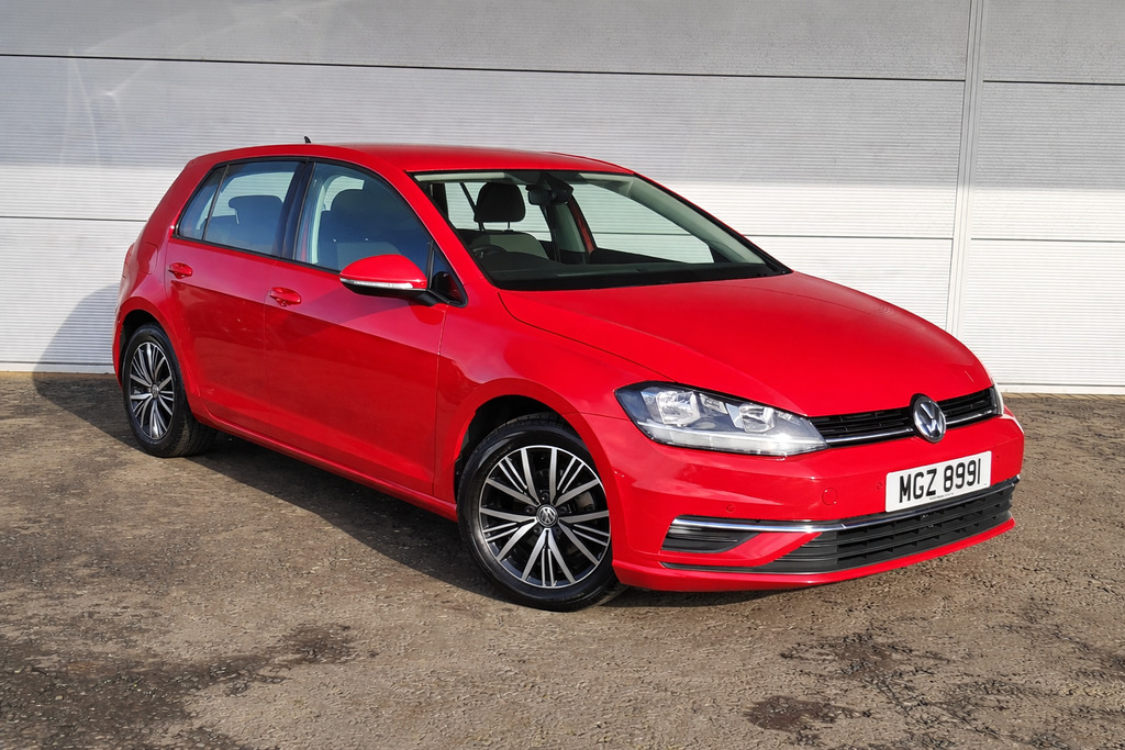 Volkswagen Golf 1.0 Tsi Se 115 Bhp Dsg Red