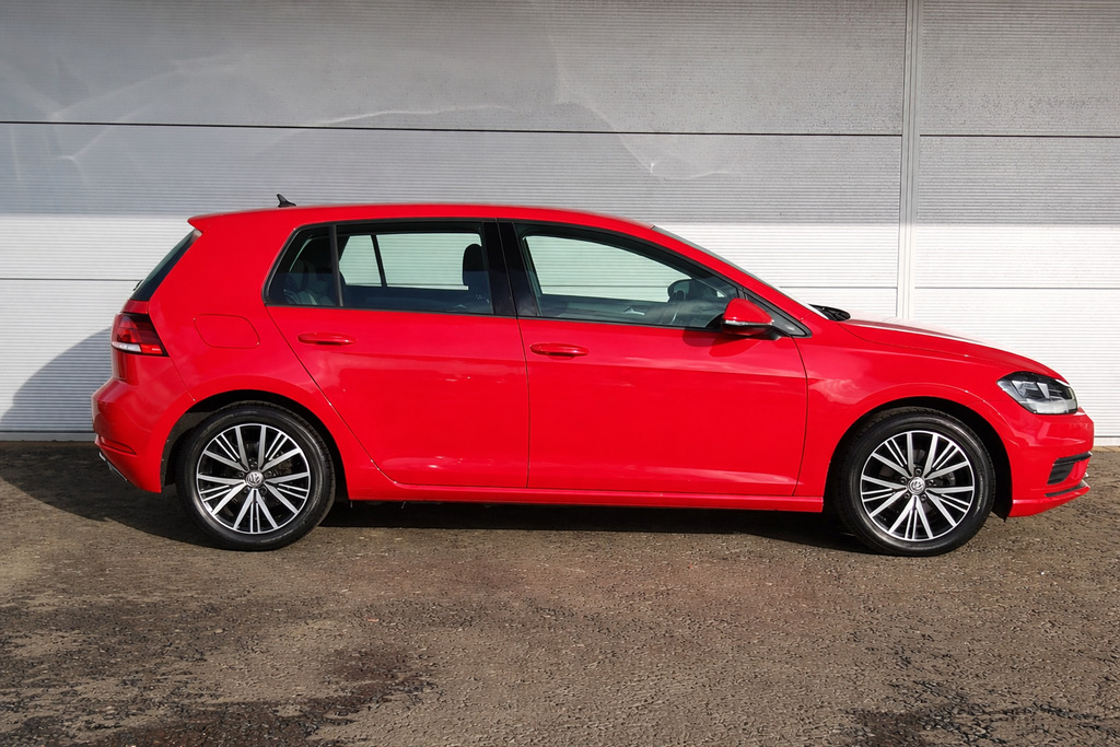 Volkswagen Golf 1.0 Tsi Se 115 Bhp Dsg MGZ8991 Red #3