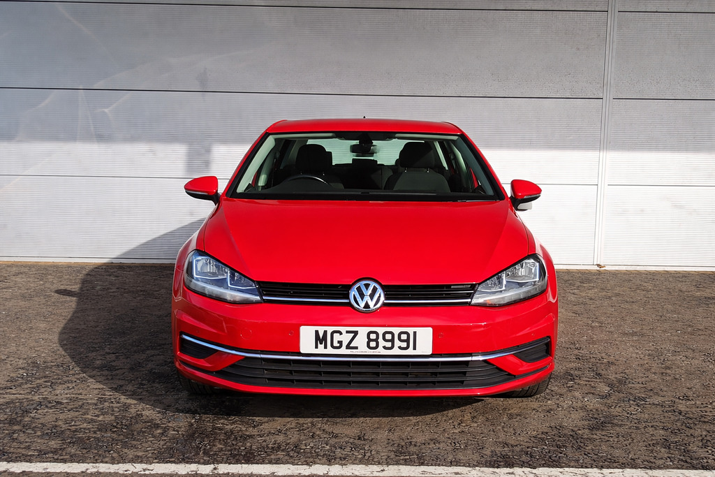 Volkswagen Golf 1.0 Tsi Se 115 Bhp Dsg MGZ8991 Red #2