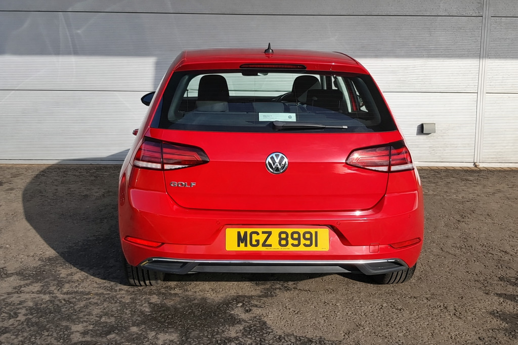 Volkswagen Golf 1.0 Tsi Se 115 Bhp Dsg MGZ8991 Red #4